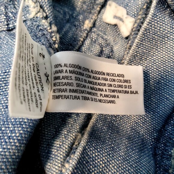 Universal Thread Womens High-Rise Utility Shorts S 8 Denim BlueTwo front pockets - Picture 5 of 13